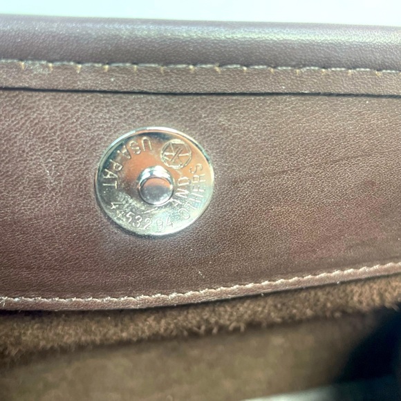 Rare Vintage Mahogany Coach Disco Crossbody Near Mint PRICE FIRM NWOT - Picture 9 of 16